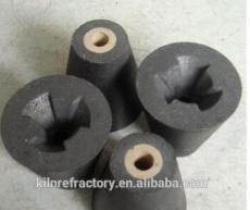 zirconia tundish metering nozzle insert for continuous casting steel making